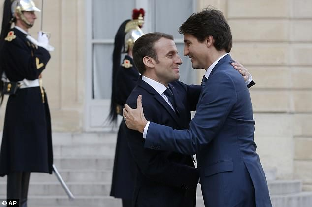 Ngưỡng mộ "mối tình" giữa 2 nhà lãnh đạo Pháp - Canada