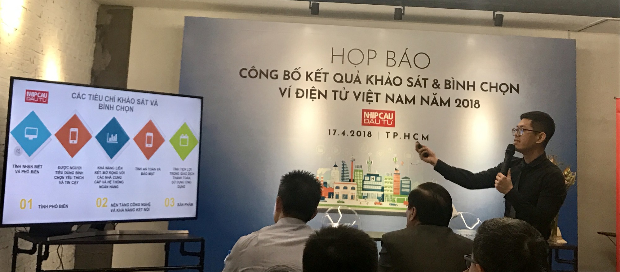 Kết quả "Khảo sát và bình chọn Ví điện tử tiêu biểu Việt Nam" 2018