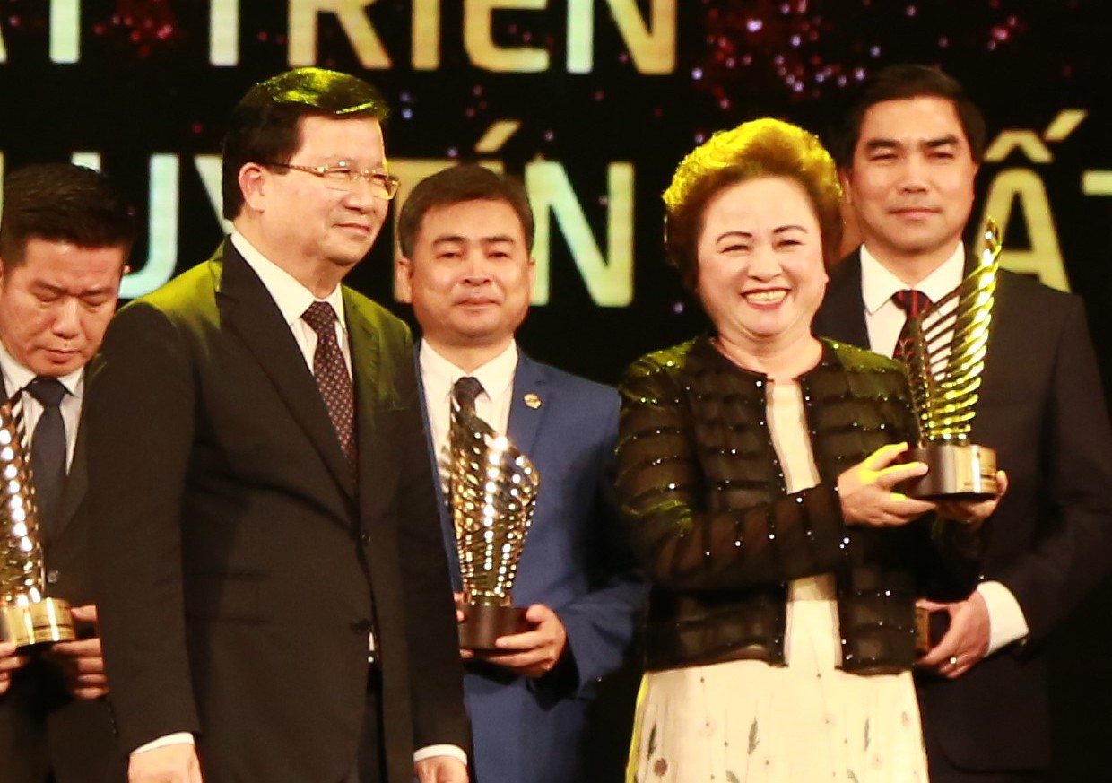 BRG được vinh danh Nhà phát triển Bất động sản uy tín nhất 2018
