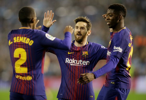 Thảm họa hàng thủ, Barcelona suýt đánh rơi kỷ lục ở Balaidos