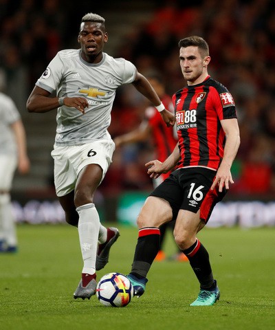 Paul Pogba tỏa s&aacute;ng, Quỷ đỏ đại ph&aacute; Bournemouth - Ảnh 1.