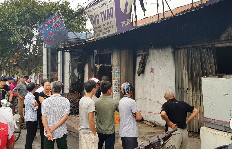 Cháy nhà trong đêm, 3 mẹ con tử vong thương tâm