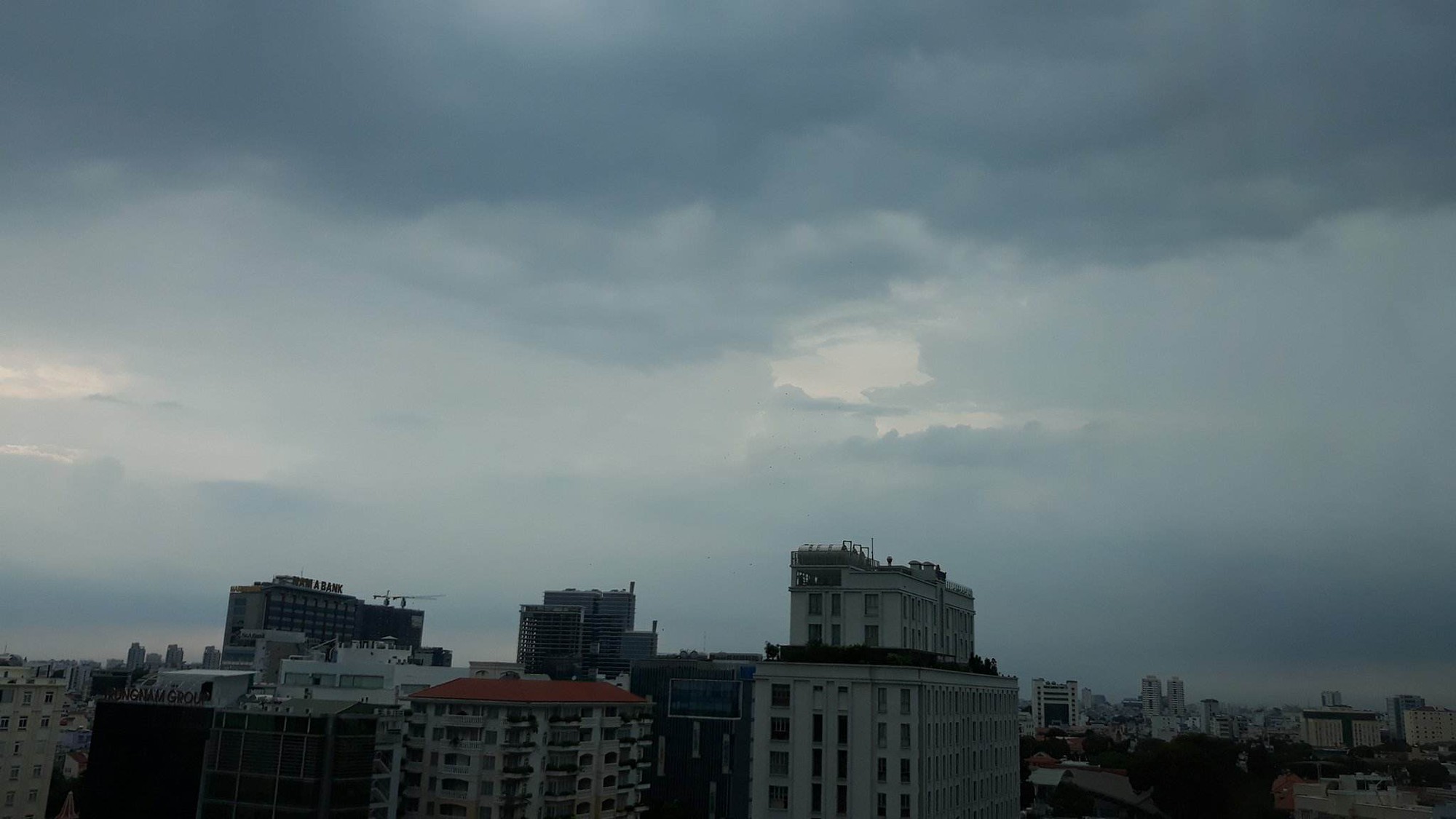 Nam Bộ sắp có mưa dông