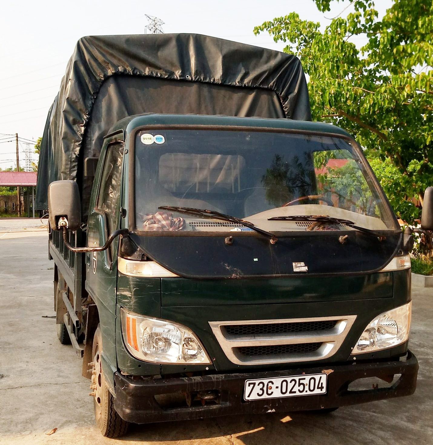 Nửa đêm, phát hiện xe tải lén lút chở gỗ lậu