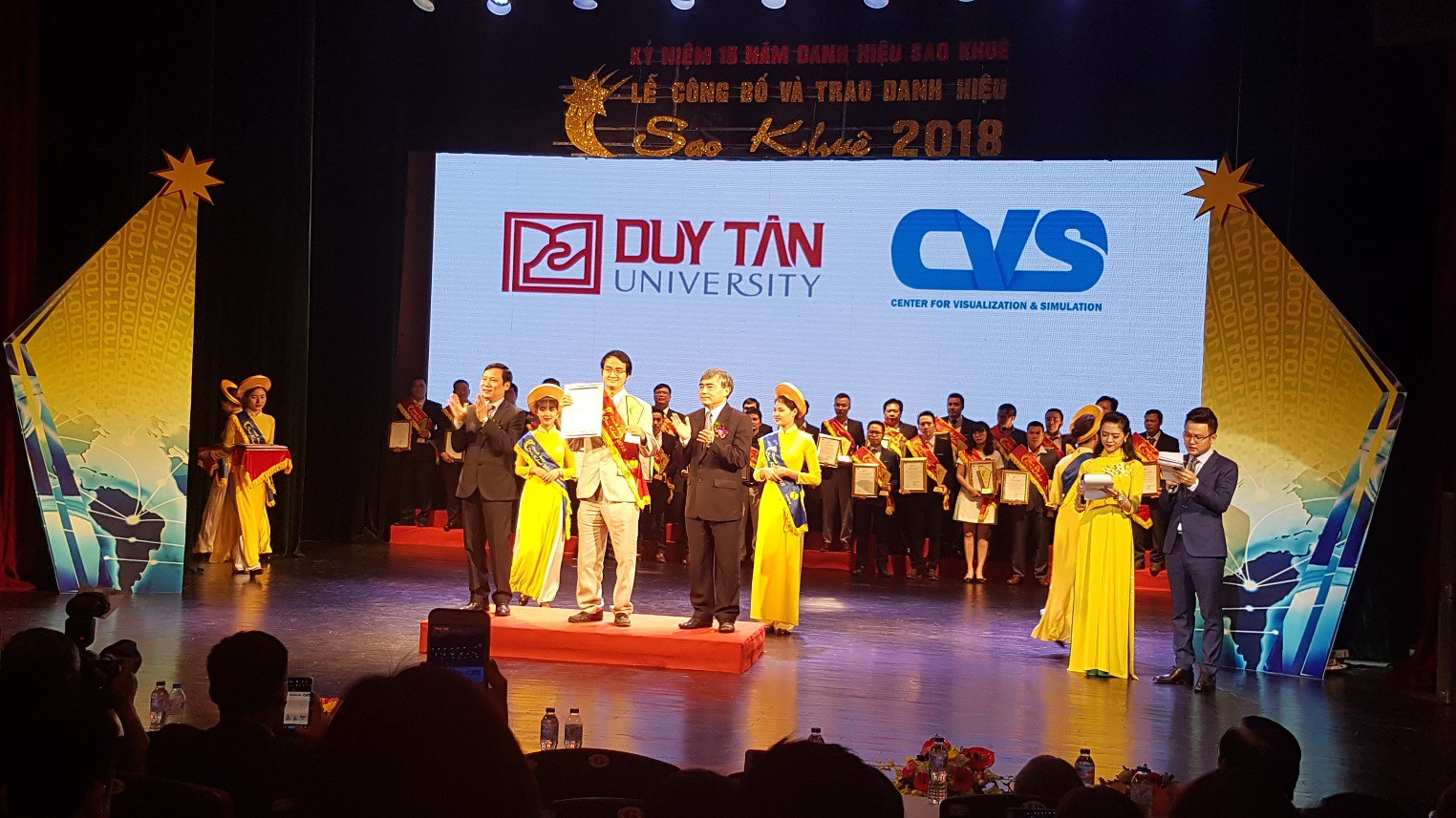 Giải thưởng Sao Khuê 2018 vinh danh Ứng dụng 3D trong Y học của ĐH Duy Tân