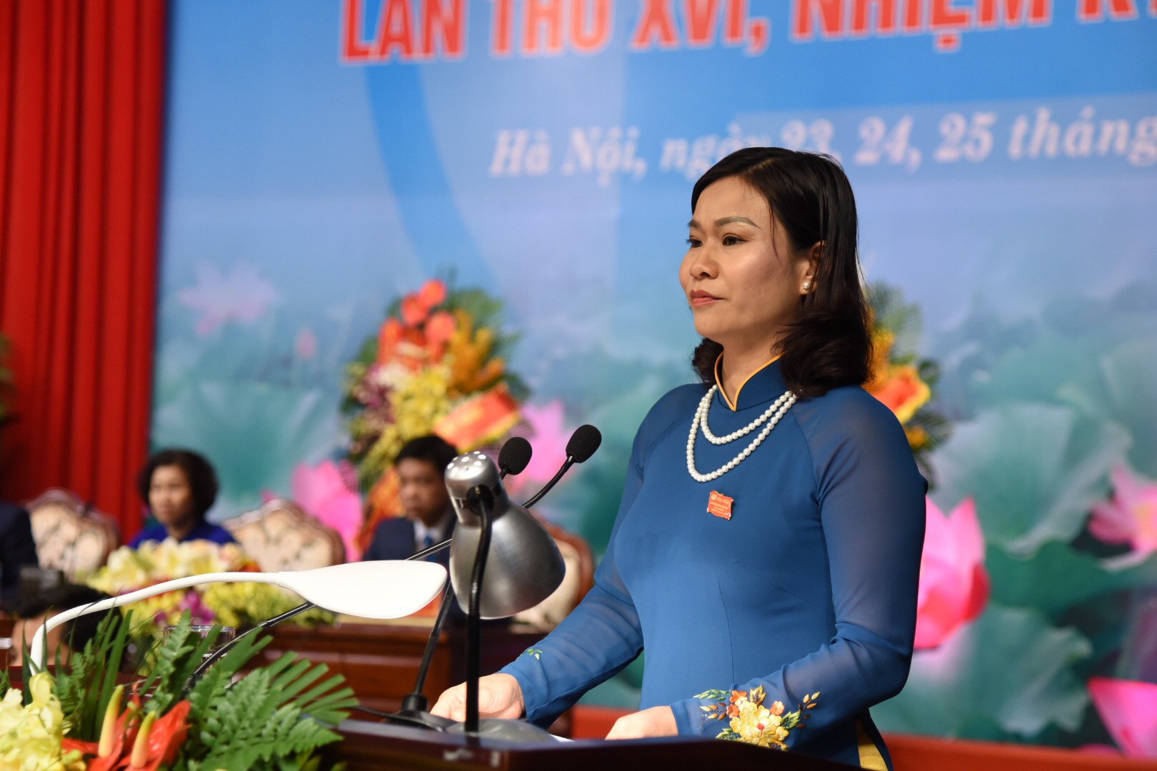 Bà Nguyễn Thị Tuyến tái đắc cử Chủ tịch LĐLĐ TP Hà Nội