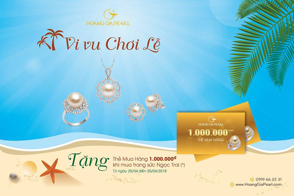Hoàng Gia Pearl ra mắt chương trình ưu đãi "Vi vu chơi lễ"