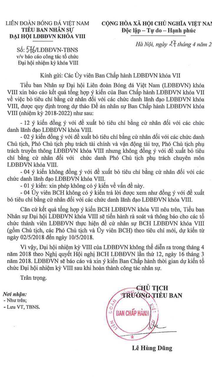 VFF bỏ ti&ecirc;u ch&iacute; bằng cử nh&acirc;n với ứng vi&ecirc;n l&atilde;nh đạo v&agrave; dời đại hội 8 - Ảnh 1.