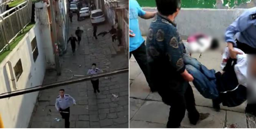 Đâm chém ngoài trường học, 19 người thương vong