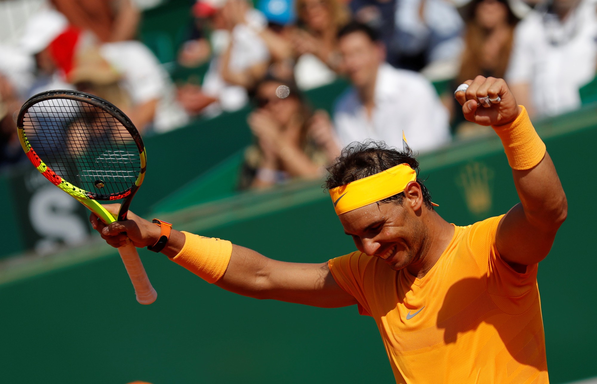 Rafael Nadal lập kỷ lục 400 trận thắng tr&ecirc;n s&acirc;n đất nện - Ảnh 8.