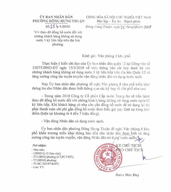 Sawaco ra tối hậu thư buộc dân mua nước sạch - Ảnh 2.