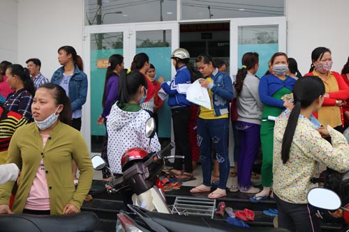 Công nhân Công ty Bum Jin Vina khởi kiện