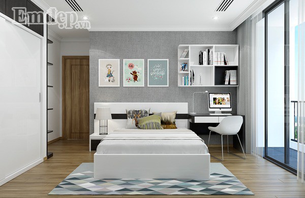 Ngẩn ngơ trước căn hộ thiết kế giản dị mà sang trọng - Ảnh 10.