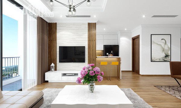 Ngẩn ngơ trước căn hộ thiết kế giản dị mà sang trọng - Ảnh 3.