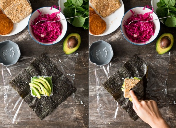 Độc đáo cơm nắm kiểu sandwiches chỉ có ở London - Ảnh 2.