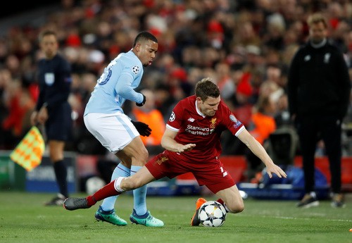 Thua tan t&aacute;c tại Liverpool, Man City c&ograve;n qu&aacute; &iacute;t hy vọng - Ảnh 2.