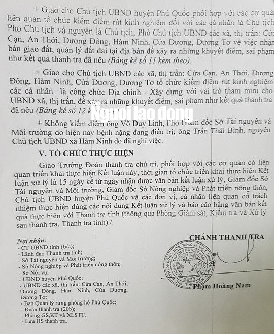 Nh&igrave;n lại những sai phạm của chủ tịch, ph&oacute; chủ tịch huyện Ph&uacute; Quốc - Ảnh 7.