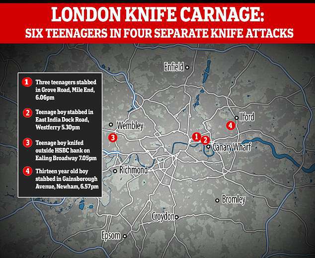Đâm chém liên tiếp trong đêm, London báo động bạo lực đường phố - Ảnh 4.