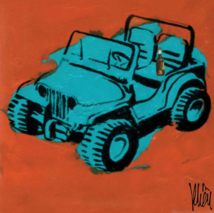 Chiếc Jeep lùn và chai mật ong rừng