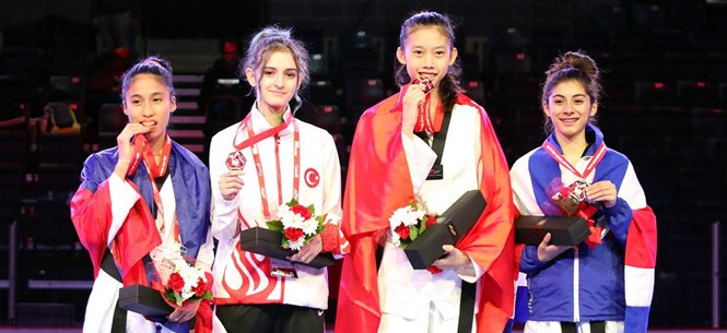 Kim Ng&acirc;n gi&agrave;nh v&eacute; cho taekwondo Việt Nam dự Olympic trẻ 2018 - Ảnh 3.