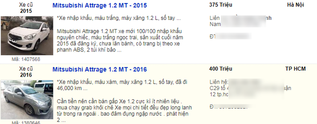 Xe mới hạ giá, xe cũ đời 2016 giá dưới 400 triệu đồng bán tràn ngập - Ảnh 2.