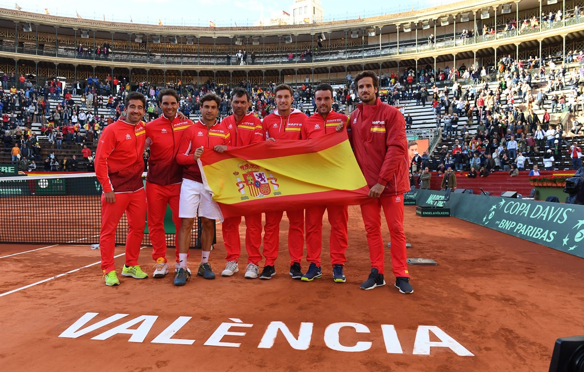 Nadal đưa T&acirc;y Ban Nha v&agrave;o b&aacute;n kết Davis Cup 2018 - Ảnh 3.