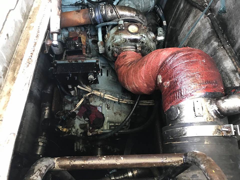 T&agrave;u Greenlines DP C3 bị ch&igrave;m ở Cần Giờ l&agrave; do g&atilde;y ch&acirc;n vịt - Ảnh 2.