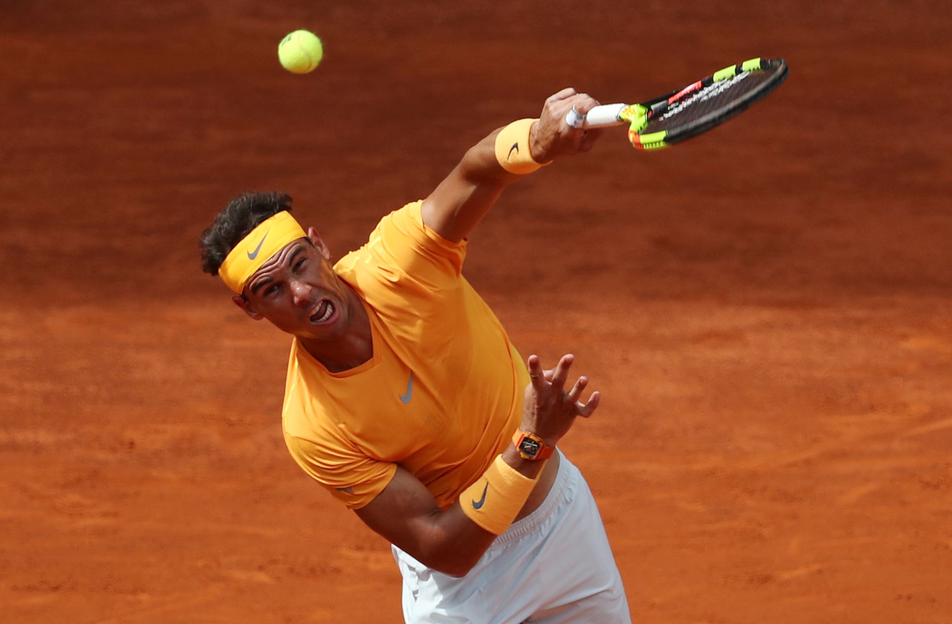 Vòng 2 Madrid Open: Nadal đả bại Monfils, Djokovic tiếp tục bị loại - Ảnh 1.