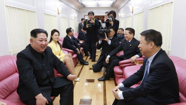 Khi &ocirc;ng Kim Jong-un đi lại: Từ t&agrave;u bọc th&eacute;p đến chim ưng trắng - Ảnh 6.