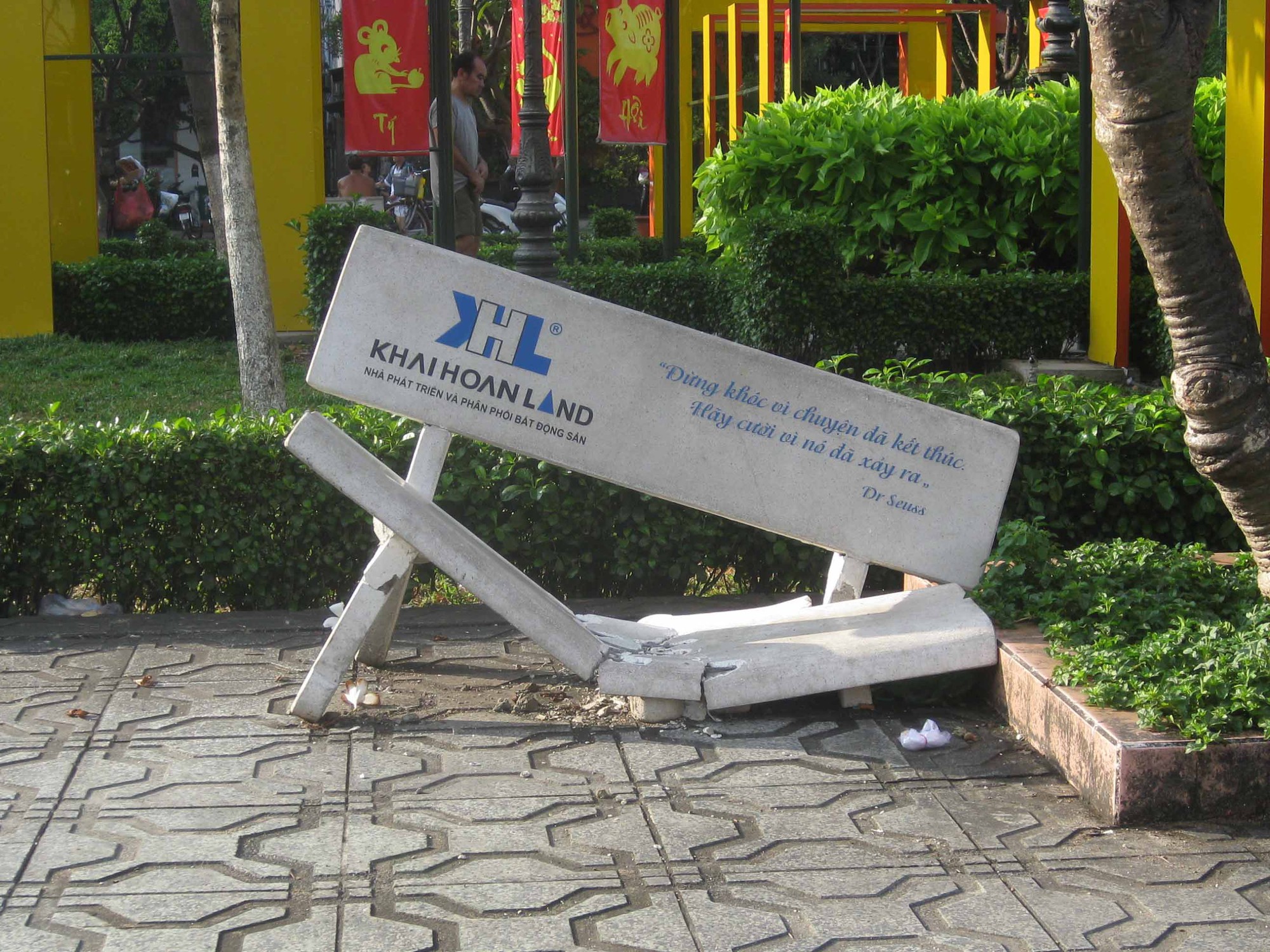 "Bẫy" ở công viên