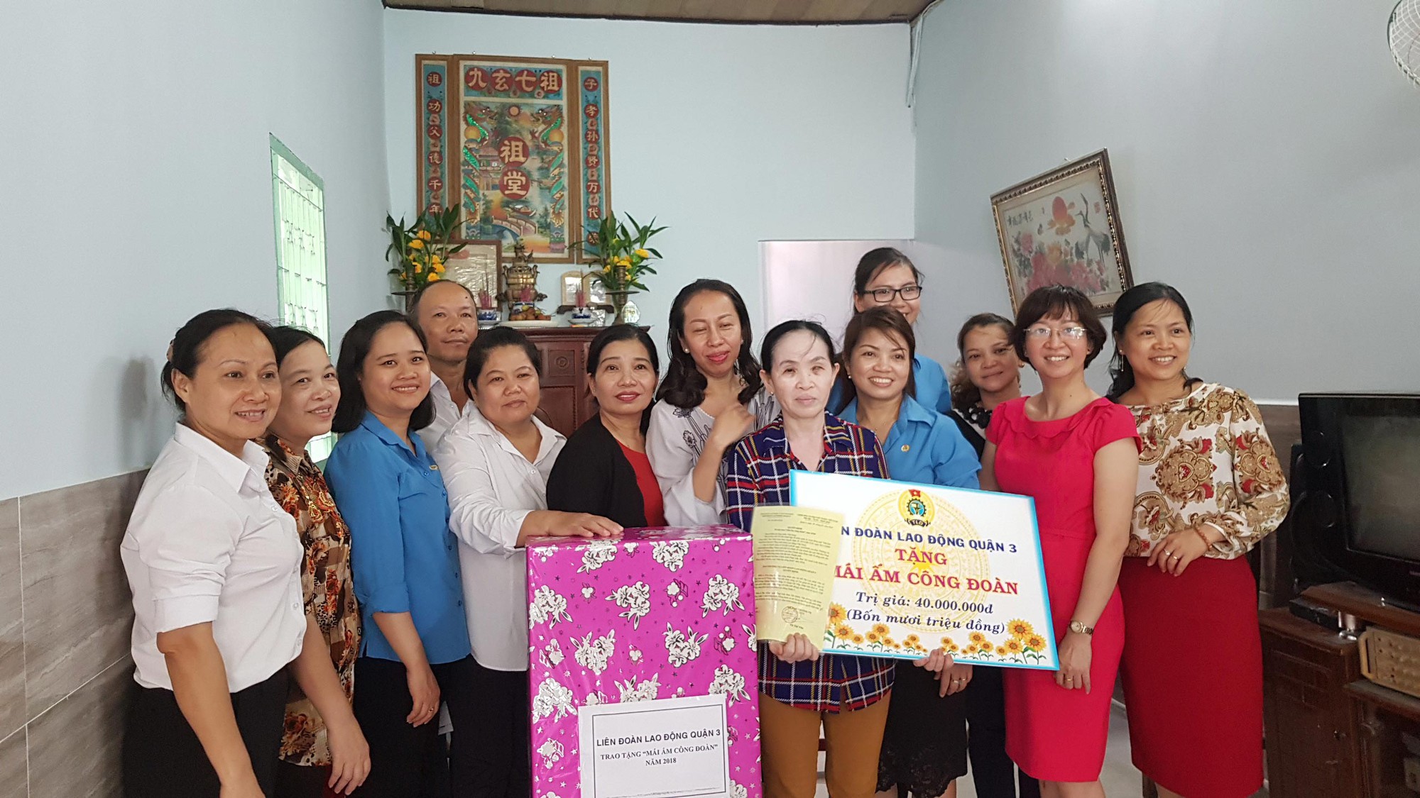 San sẻ với đoàn viên khó khăn