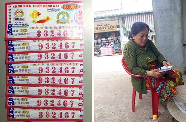 Người đ&agrave;n b&agrave; b&aacute;n v&eacute; số ngh&egrave;o v&agrave; 2 g&atilde; thanh ni&ecirc;n bất nh&acirc;n - Ảnh 1.