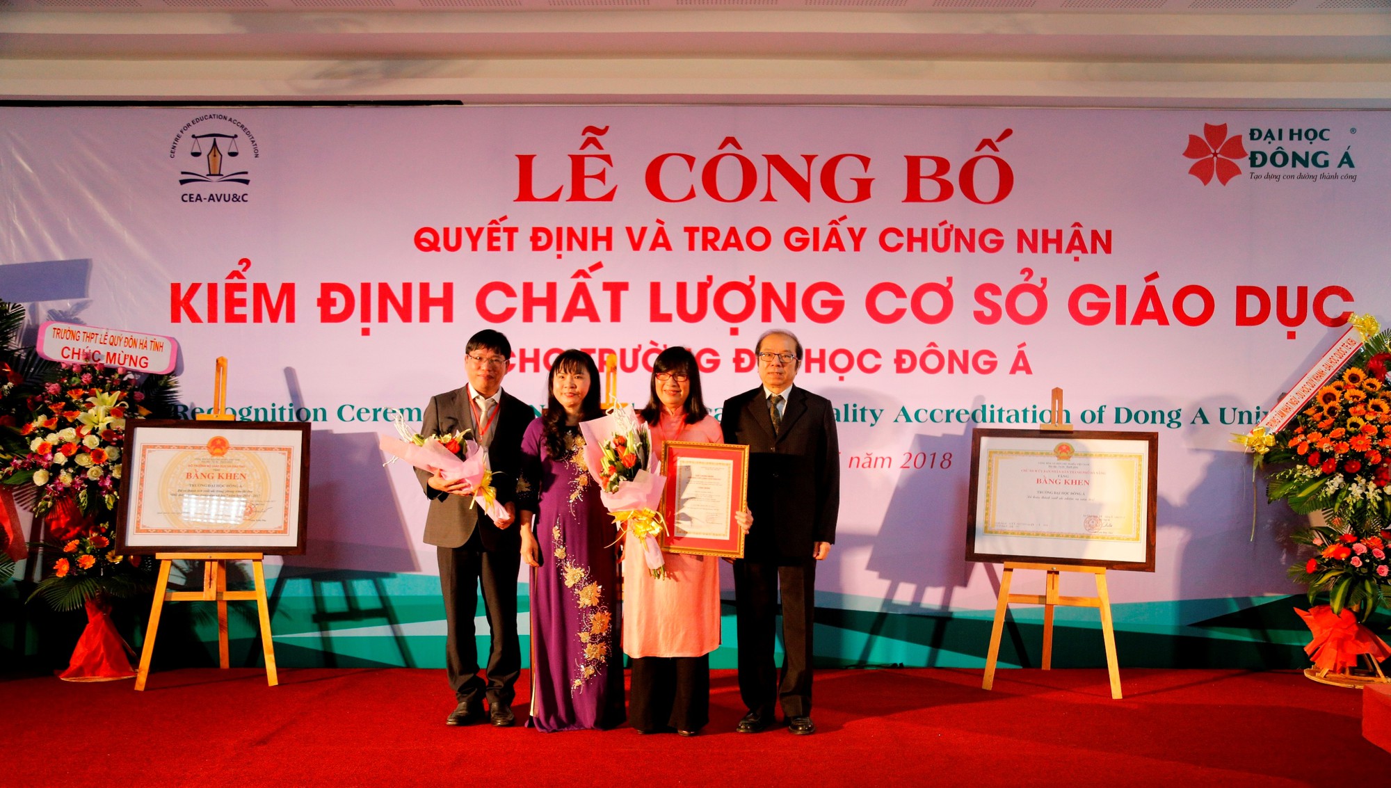 Trường Đại học Đông Á đạt chuẩn kiểm định chất lượng giáo dục