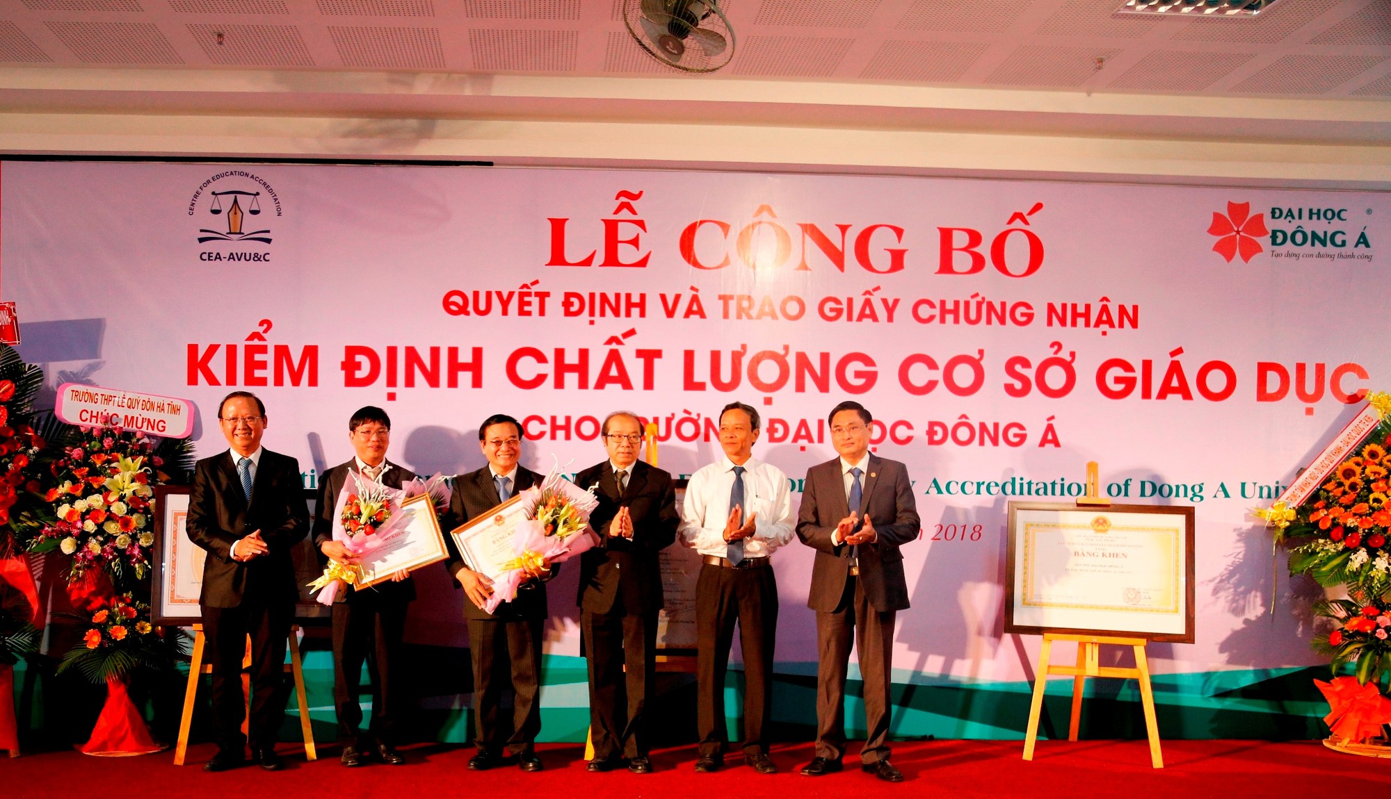 Trường Đại học Đ&ocirc;ng &Aacute; đạt chuẩn kiểm định chất lượng gi&aacute;o dục - Ảnh 2.