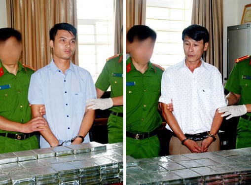 Hai kẻ liều lĩnh vận chuyển lô heroin trị giá 70 tỉ đồng trên xe bán tải