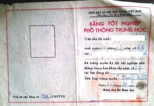 Phát hiện trưởng Ban Tổ chức Huyện ủy thiếu bằng cấp 2