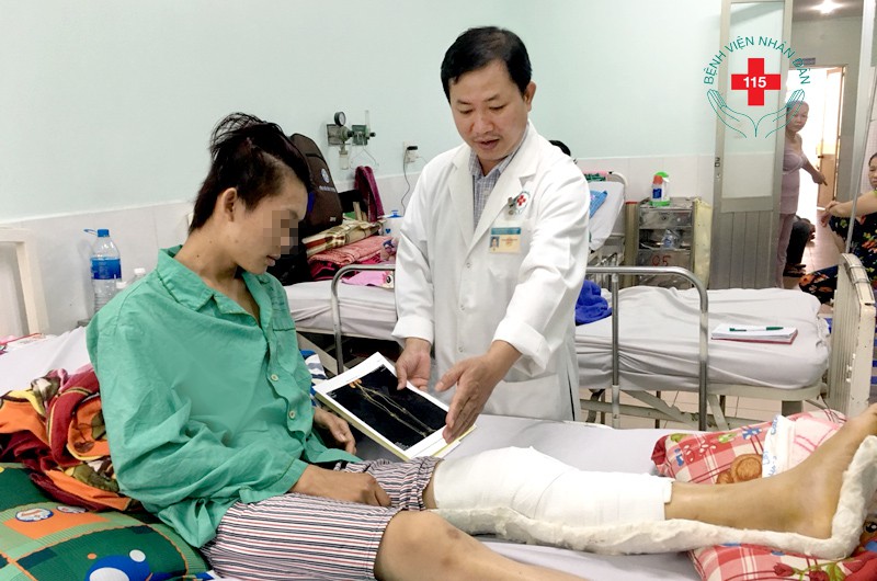 Suýt thành phế nhân do chủ quan sau tai nạn
