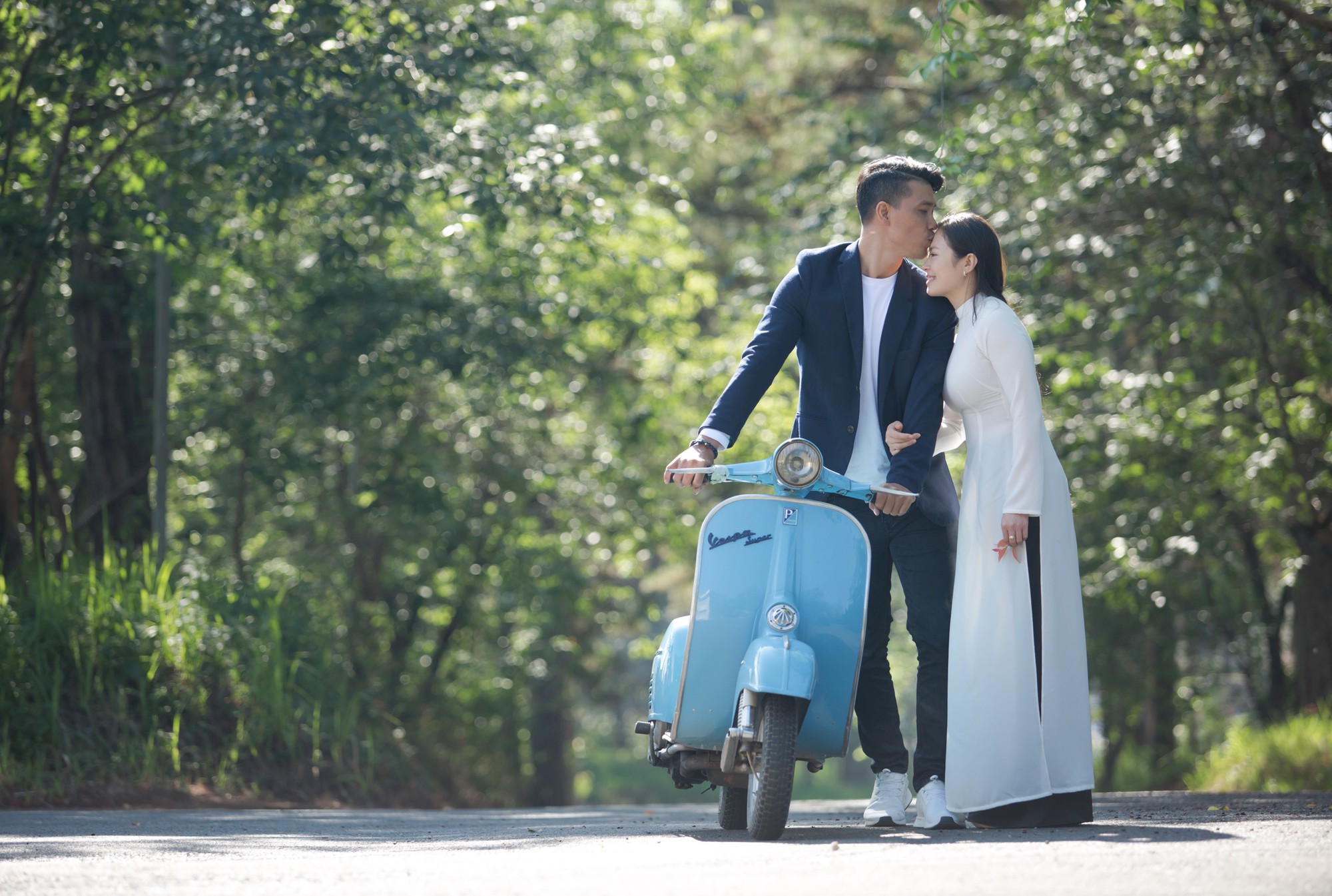 Cựu á quân Á vận hội ngộ duyên trên non cao - Ảnh 1.