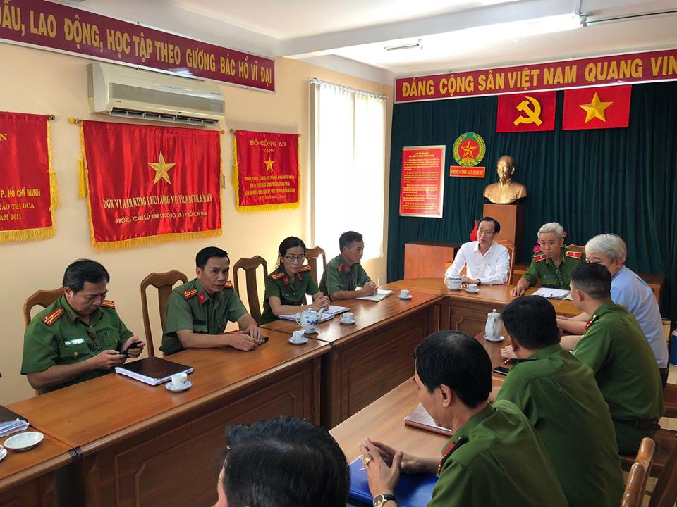 C&ocirc;ng an TP HCM họp b&aacute;o vụ s&aacute;t hại hiệp sĩ - Ảnh 3.