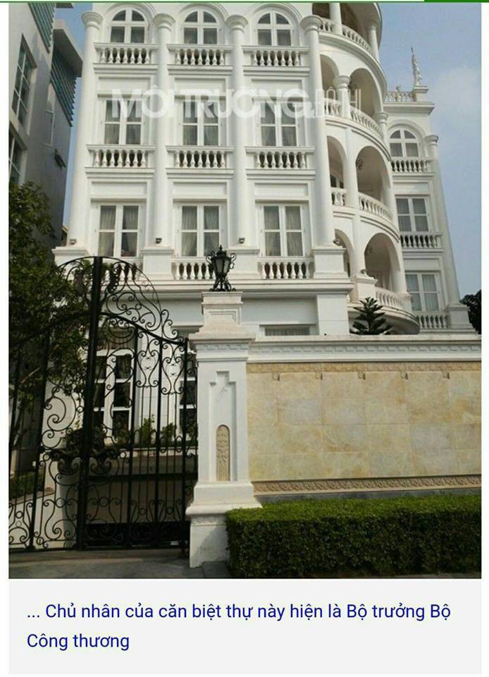 Bộ Công Thương phản hồi về căn biệt thự được cho là của bộ trưởng