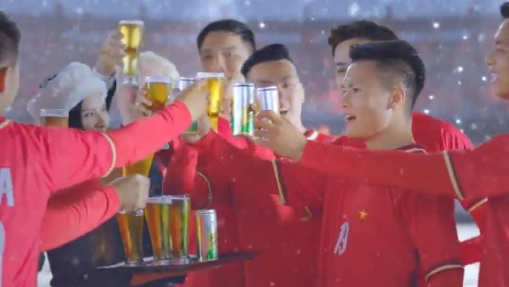 Quang Hải lên tiếng vụ quảng cáo bia mặc áo đội tuyển quốc gia