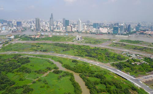 Bản đồ quy hoạch Thủ Thiêm đang ở đâu?