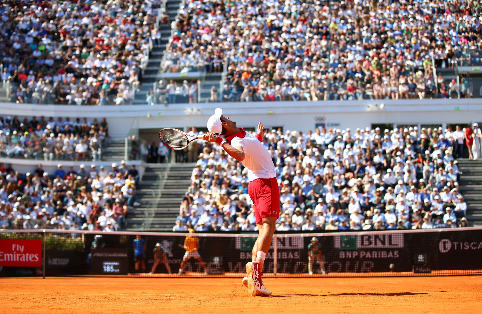 Djokovic v&agrave; Sharapova c&ugrave;ng dừng bước ở b&aacute;n kết Rome Open - Ảnh 3.
