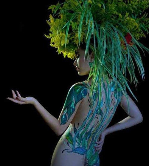 Vụ người mẫu tố bị họa sĩ hiếp dâm: Body painting là gì? - Ảnh 3.