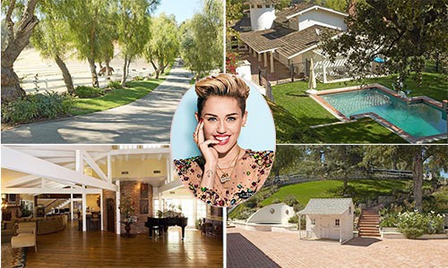 Điền trang thơ mộng rộng hơn 20.000 m2 của Miley Cyrus