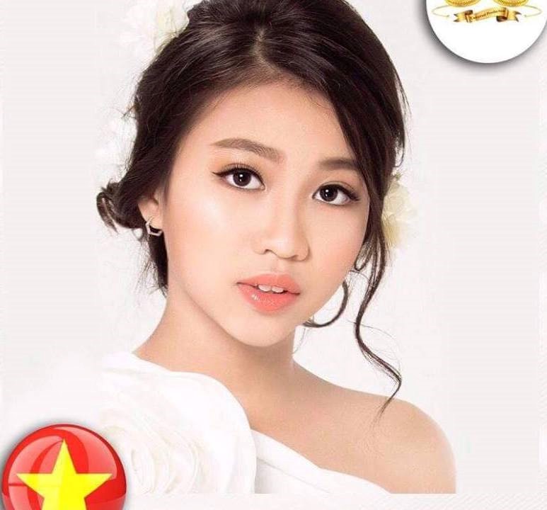 Hoa hậu Hoàn vũ nhí Ngọc Lan Vy: "Chắc khóc nhiều nên... hơi xấu"