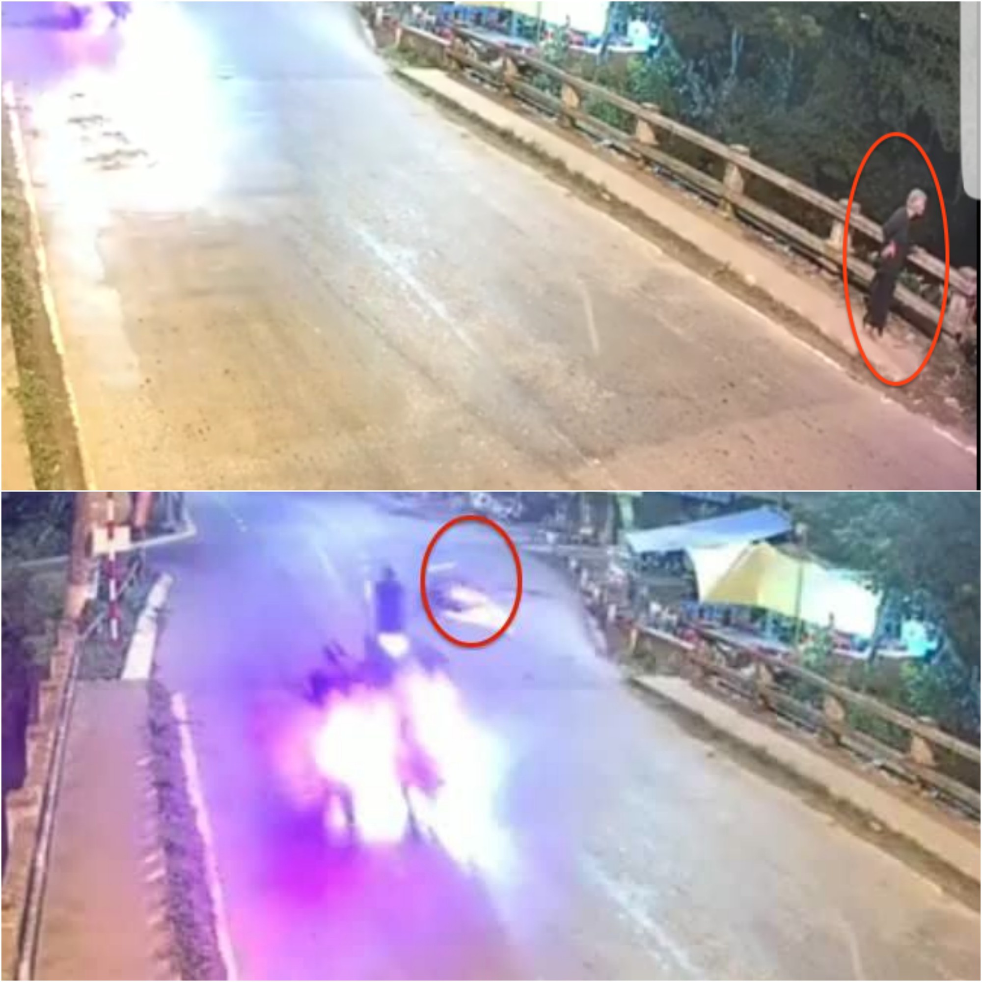 Chạy xe như bay t&ocirc;ng một phụ nữ rơi xuống s&ocirc;ng tử vong - Ảnh 2.