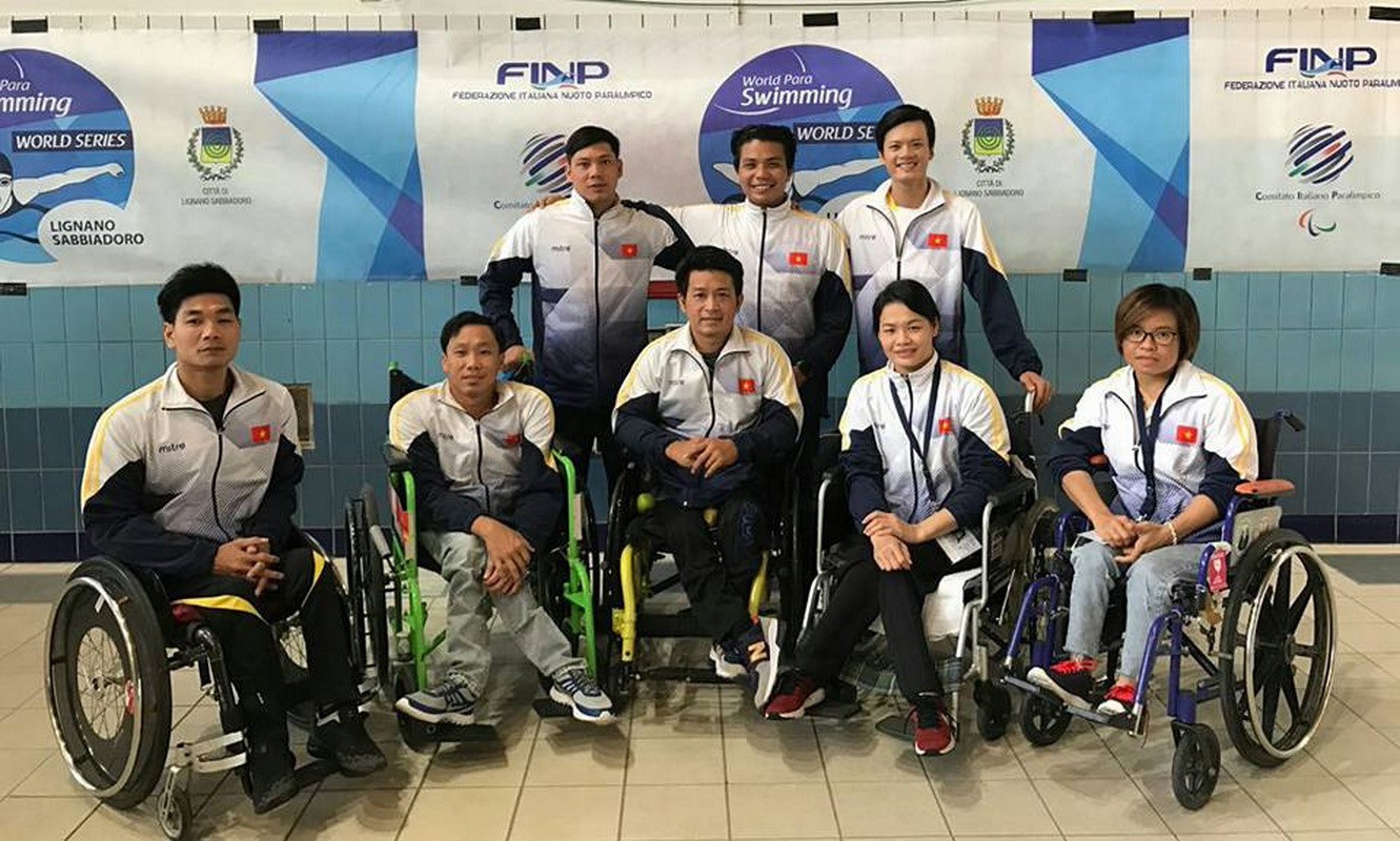 Bơi lội người khuyết tật giành 36 chuẩn Asian Paragames