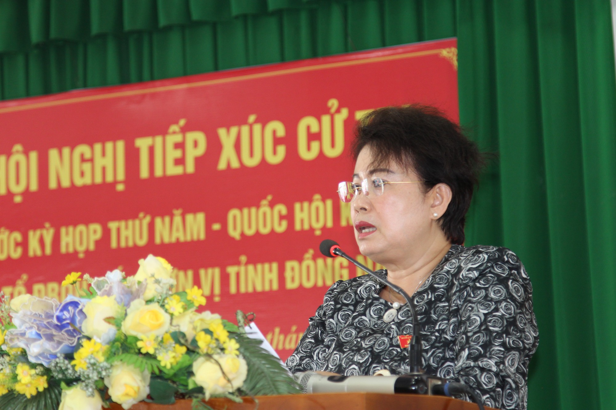 Bà Phan Thị Mỹ Thanh bị cử tri TP Biên Hòa truy vấn về tư cách ĐBQH