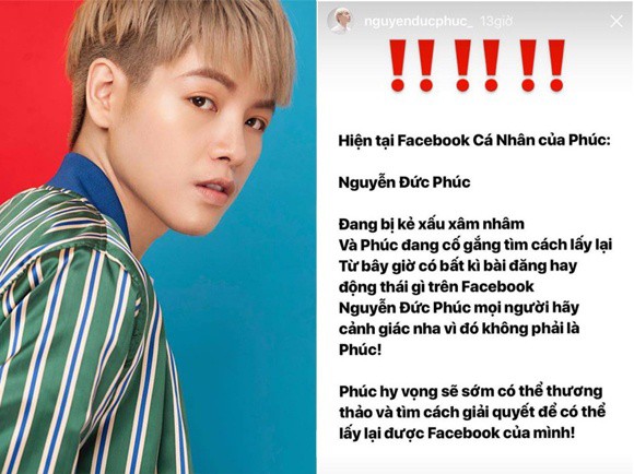 Sao Việt đồng loạt bị hacker cướp facebook, đòi tiền chuộc